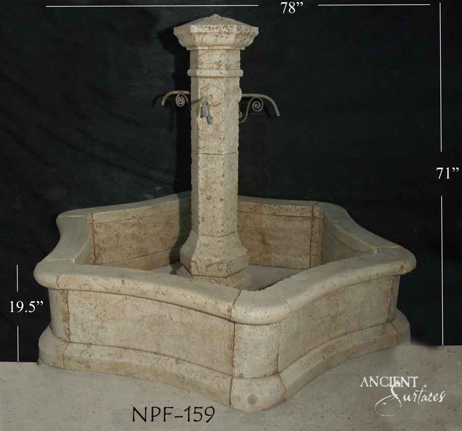 Ancient Surfaces
pool fountains
Limestone pool fountain
Old world stone fountain
French stone courtyard fountain
reclaimed ancient limestone
outdoor oasis transformation
timeless beauty water features
ancient craftsmanship revival
modern garden elegance
serene outdoor living
custom fountain artistry
natural beauty enhancement
historical materials design
tranquil garden ambiance
bespoke water sculptures
architectural legacy
personal style expression