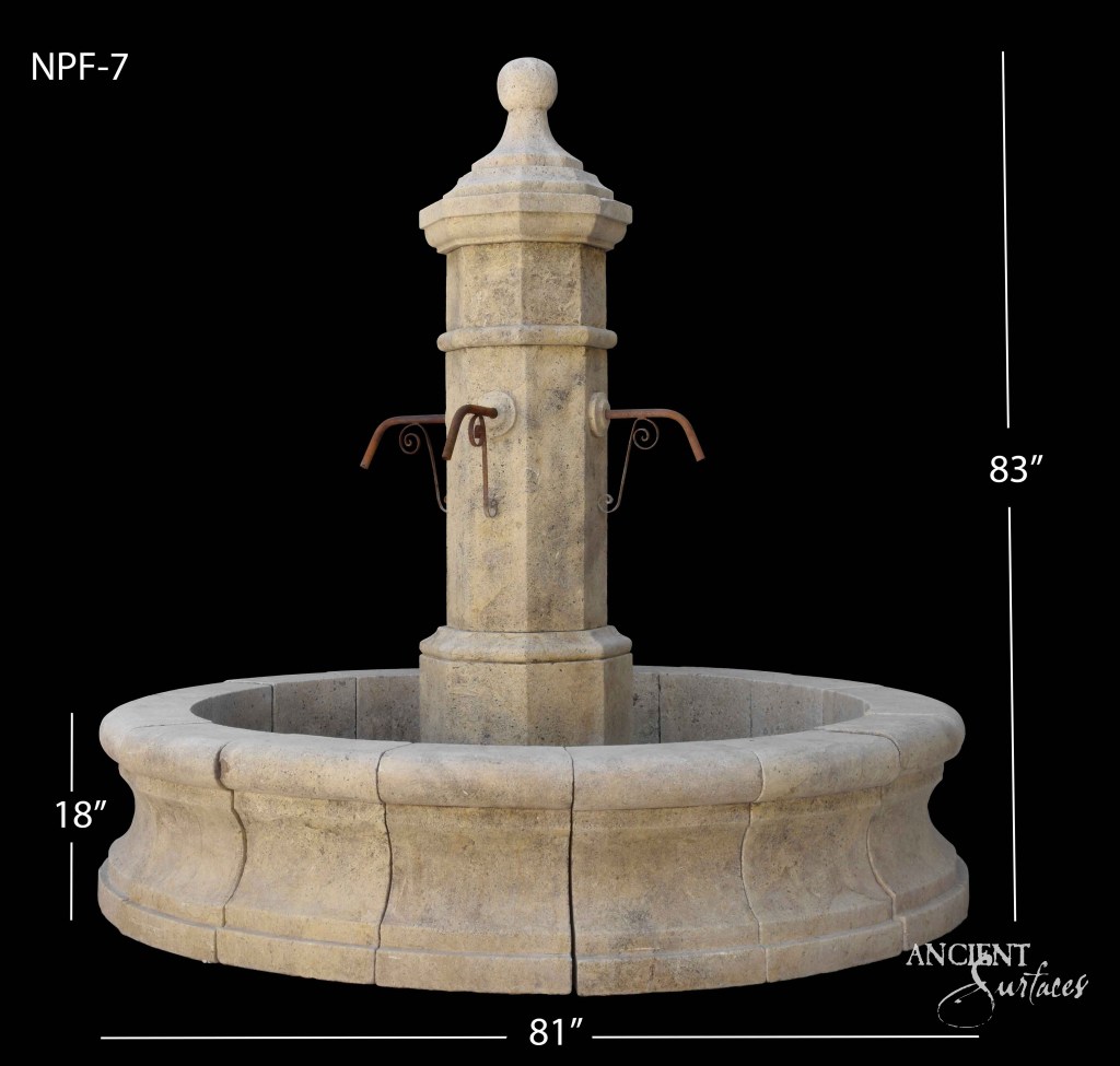 Ancient Surfaces
pool fountains
Limestone pool fountain
Old world stone fountain
French stone courtyard fountain
reclaimed ancient limestone
outdoor oasis transformation
timeless beauty water features
ancient craftsmanship revival
modern garden elegance
serene outdoor living
custom fountain artistry
natural beauty enhancement
historical materials design
tranquil garden ambiance
bespoke water sculptures
architectural legacy
personal style expression