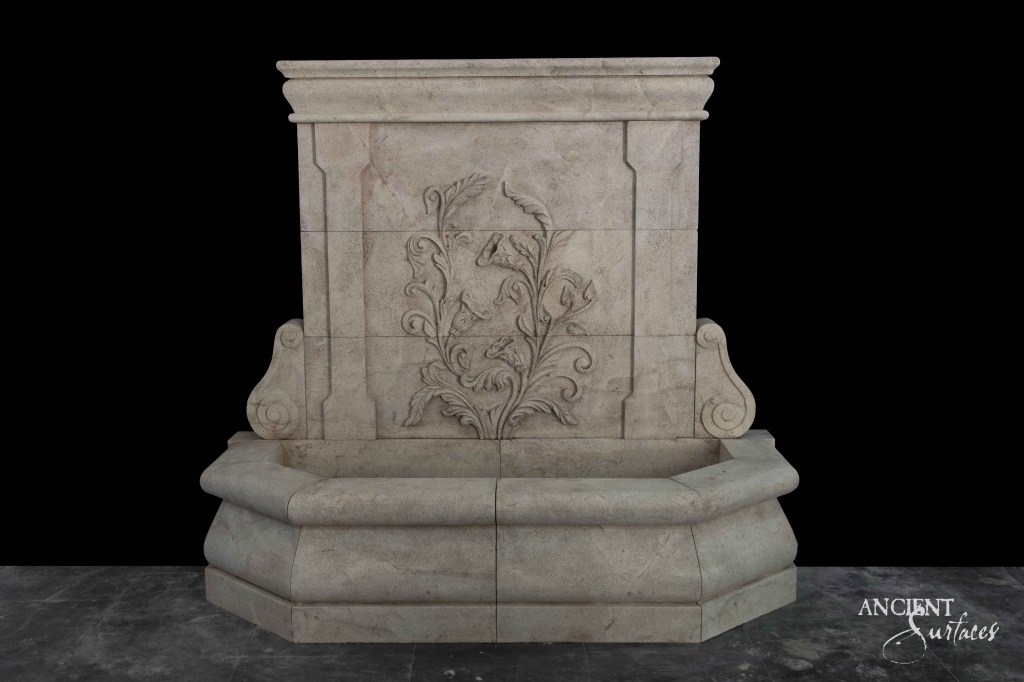 Ancient Surfaces limestone fountains
Majestic wall fountains
Artistic limestone water features
Luxury garden fountains
Hand-carved lion fountain
Reclaimed ancient limestone
Timeless stone water sculptures
Historical art fountains
Renaissance garden elements
Grecian style fountains
Byzantine inspired mosaics
Elegant outdoor water features
Custom limestone fountain designs
Stone fountain artistry
Sophisticated backyard fountains