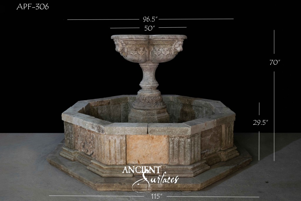 Reclaimed Limestone Pool Fountains
Ancient Surfaces
Antique Stone Water Features
Octagonal Limestone Fountain Design
Historic Pool Fountain Craftsmanship
Aged Patina Limestone Fountains
Rustic Limestone Water Features
Hand-Carved Limestone Basins
Timeless Outdoor Fountain Design
Luxury Pool Fountain Installations
Weathered Stone Fountain Finish
Natural Limestone Water Features
Elegant Garden Pool Fountains
Historic Estate Fountain Decor
Reclaimed Ancient Limestone