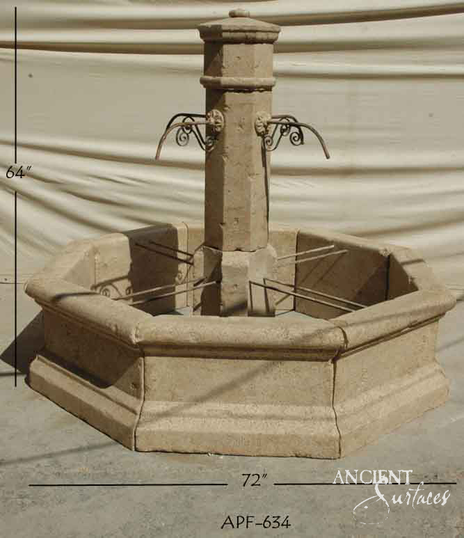 Reclaimed Limestone Fountains
Ancient Surfaces Fountains
Antique Stone Water Features
Historic Limestone Courtyard Fountains
European Limestone Garden Fountains
Octagonal Limestone Fountains
Hand-Carved Limestone Water Features
Weathered Limestone Patio Fountains
Luxury Estate Limestone Fountains
Rustic Mediterranean Limestone Fountains
Classic Tiered Limestone Fountains
Grand Limestone Entryway Fountains
Authentic Old-World Limestone Sculptures
Timeless Limestone Architectural Elements