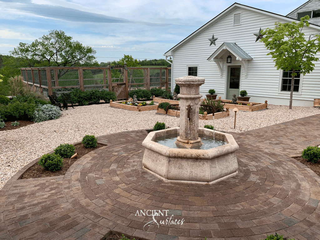 reclaimed limestone fountain
Ancient Surfaces
antique stone water feature
historic limestone garden fountain
 limestone fountain
monumental reclaimed stone fountain
European courtyard fountain
limestone cloister water basin
hand-carved antique water fountain
limestone centerpiece
old-world limestone fountain
sculptural limestone garden feature
octagonal reclaimed stone fountain
rustic limestone water element
historic architectural water feature