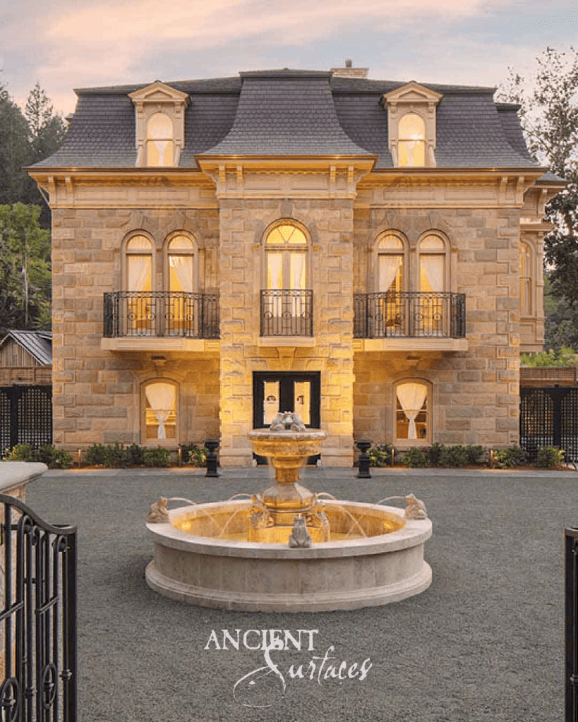 limestone pool fountains
Ancient Surfaces reclaimed limestone
reclaimed stone water features
limestone courtyard fountains
French chateau style pool fountain
European limestone garden fountains
multi-spout pool water features
historic limestone pool fountain
octagonal reclaimed stone fountain
antique limestone centerpiece fountain
limestone pedestal pool fountain
luxury limestone pool design
sculpted stone fountains for pools
Mediterranean garden limestone fountain
limestone fountains for formal gardens
timeworn limestone water features
architectural limestone pool accents
reclaimed limestone poolside fountains
limestone koi pond fountain
heritage stone outdoor fountains